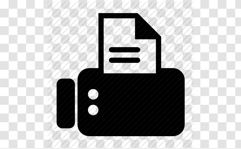 Internet Fax Clip Art - Printer - Vector Icon Transparent PNG