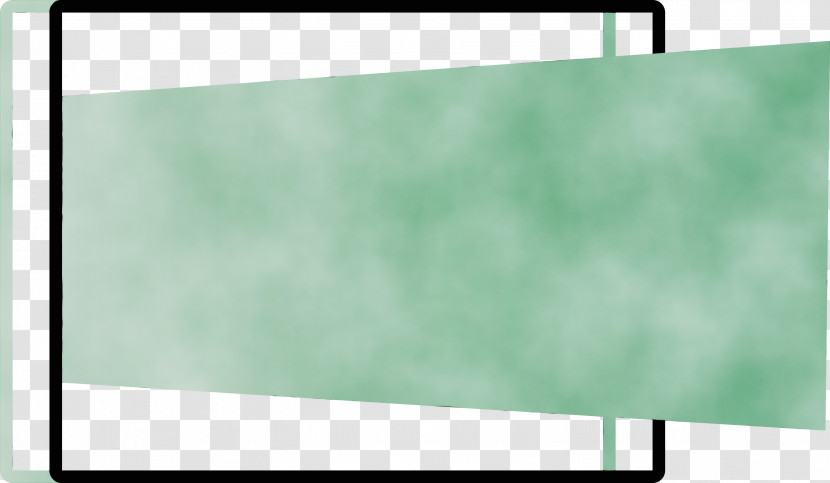Green Rectangle Table Transparent PNG