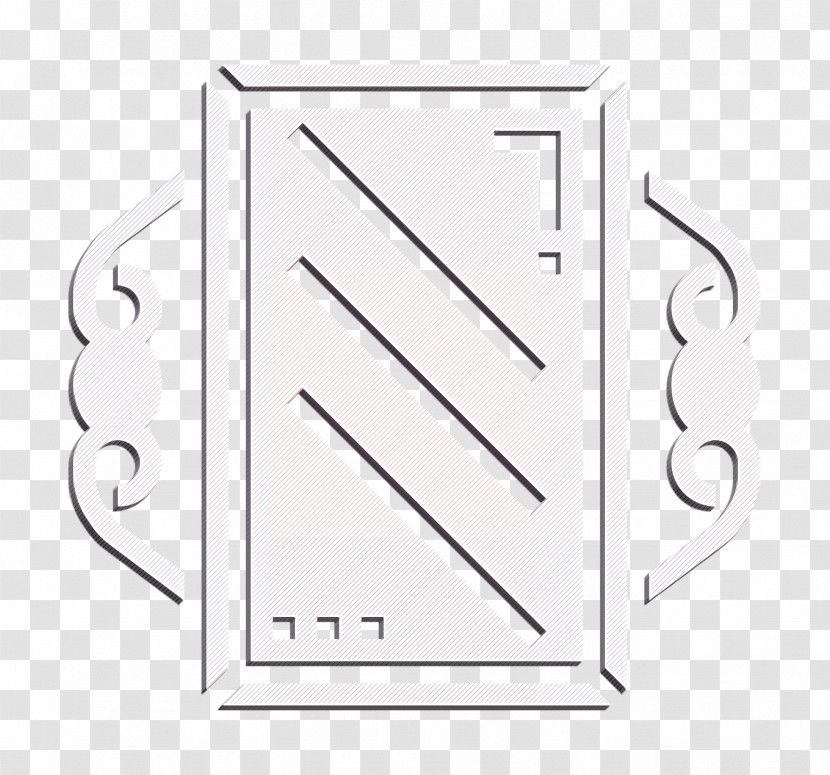 Home Decoration Icon Flower Icon Mirror Icon Transparent PNG