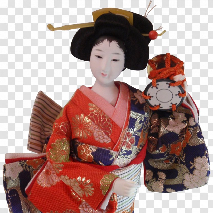 Japanese Dolls Geisha Barbie - Costume Transparent PNG