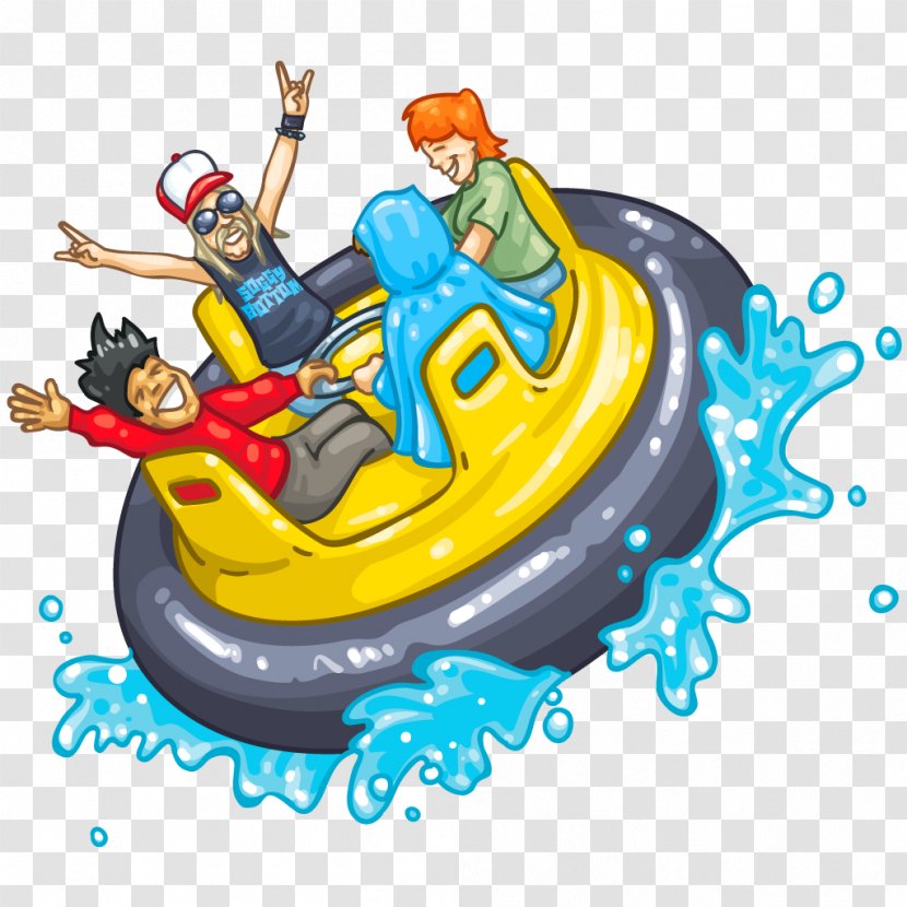 Recreation Clip Art - White Water Rafting Transparent PNG