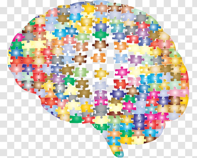 Jigsaw Puzzles Brain Mapping Cerebral Cortex - Damage Transparent PNG