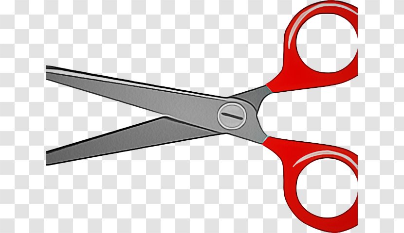 Scissors Cutting Tool Line Clip Art - Office Instrument - Supplies Transparent PNG