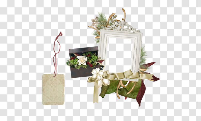 Floral Design Cut Flowers Photography Picture Frames - Christmas Decoration - Artificial Flower Transparent PNG
