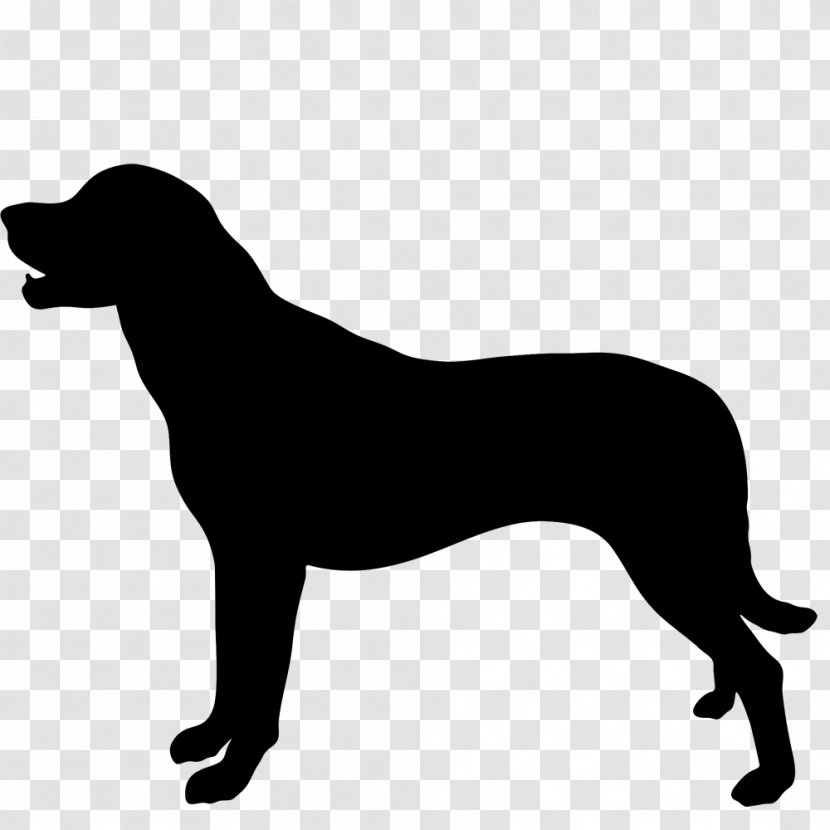 Labrador Retriever Arabian Horse Dog Breed Sticker Decal - Sporting Group - Umbrella Silhouette Transparent PNG