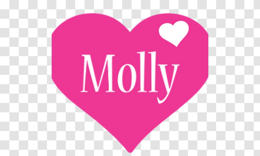 Name Love Logo - Cartoon - Molly Transparent PNG