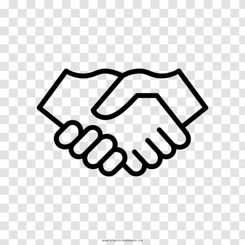 Handshake - Area - Hand Draw Transparent PNG