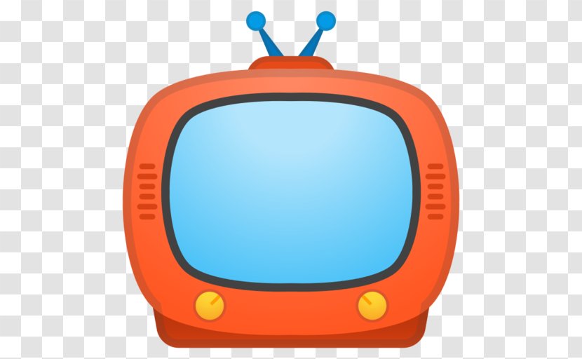 Emoji Background - Television Set - Technology Media Transparent PNG