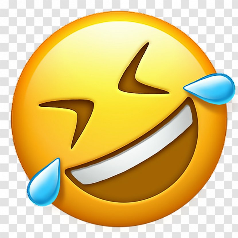 Face With Tears Of Joy Emoji Laughter Emoticon Smiley - Yellow - Angry Transparent PNG