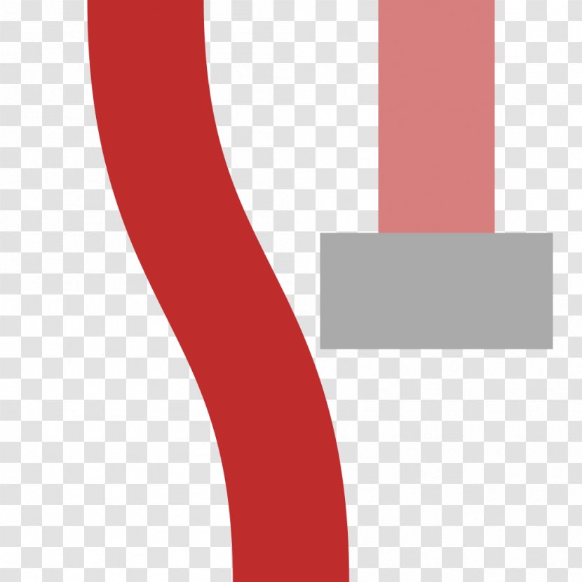 Line Circle Logo Angle - Red - Thumbtack Transparent PNG