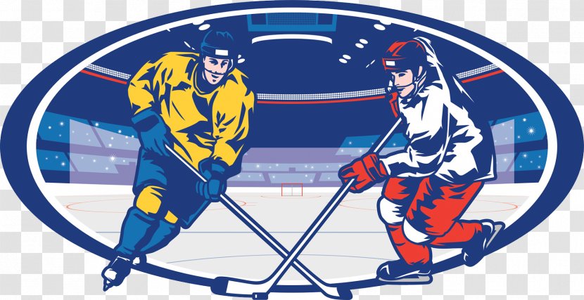 Ice Hockey Stick Illustration - Art Transparent PNG