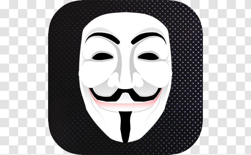 Guy Fawkes Mask Anonymous - Photography Transparent PNG