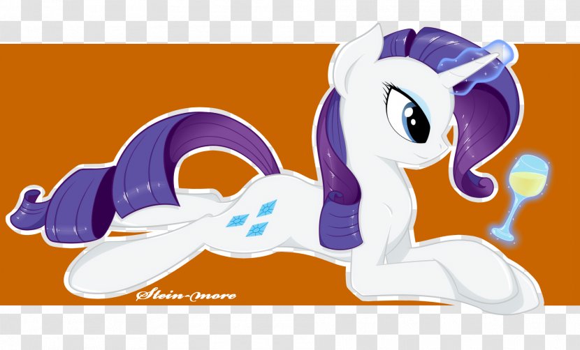 Rarity White Wine Art Pony - Heart - Snowdrop Transparent PNG