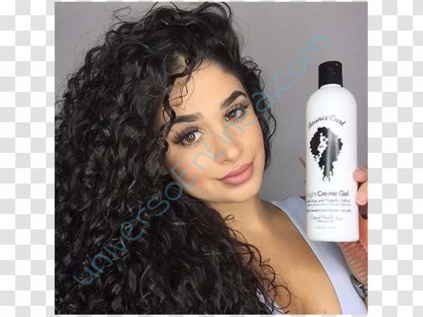Bounce Curl Light Creme Gel Curling Lotion Hair Care Frizz Conditioner - Cream Transparent PNG