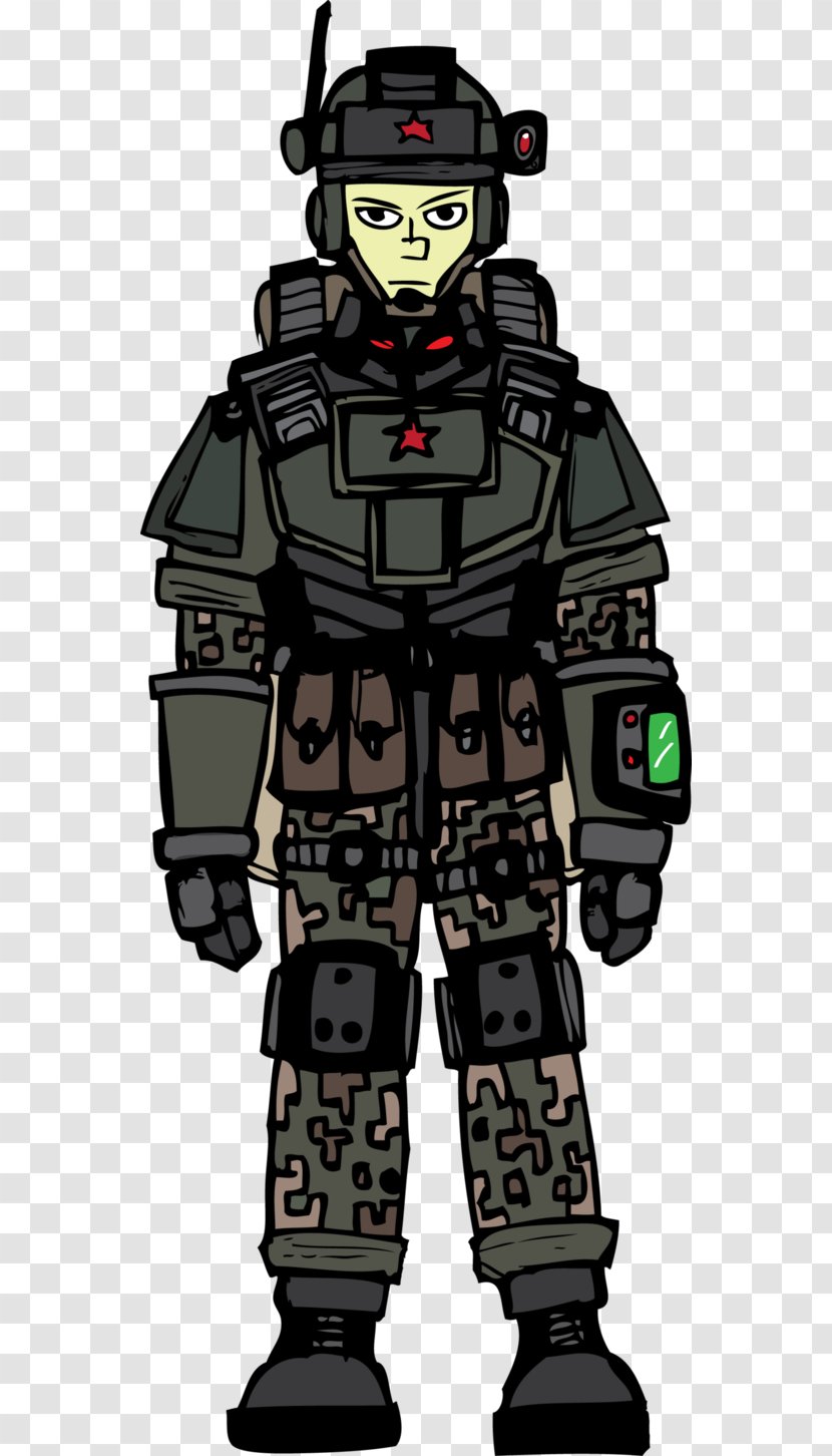 Robot Mecha Mercenary Character - Armour - Army General Transparent PNG