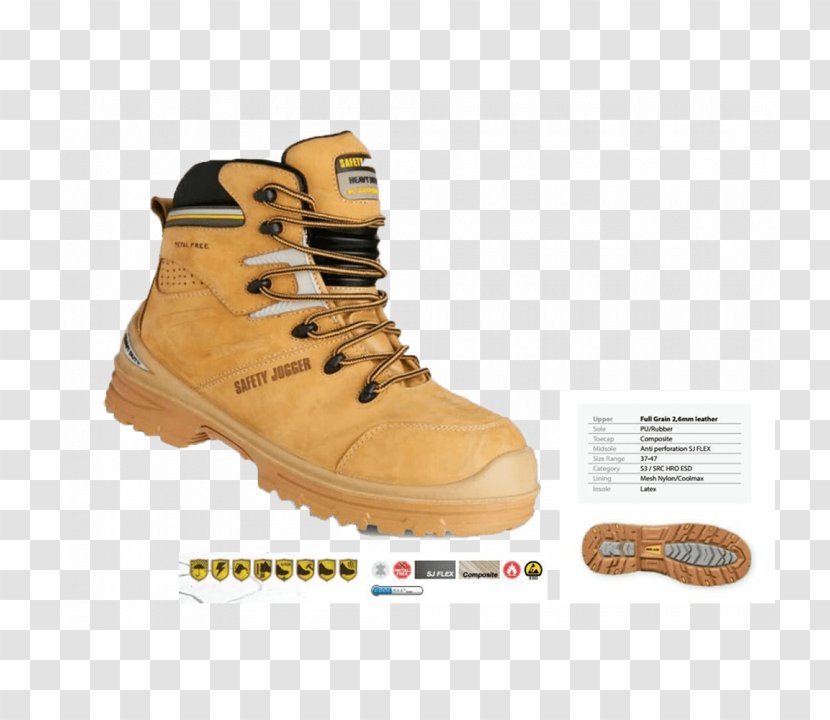 Steel-toe Boot Safety Jogger Ultima Men Shoes, Brown (Brown 053), EU 48 Footwear Transparent PNG