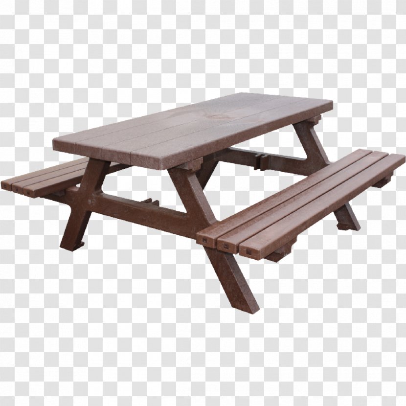 Picnic Table Garden Furniture Bench - Outdoor Transparent PNG
