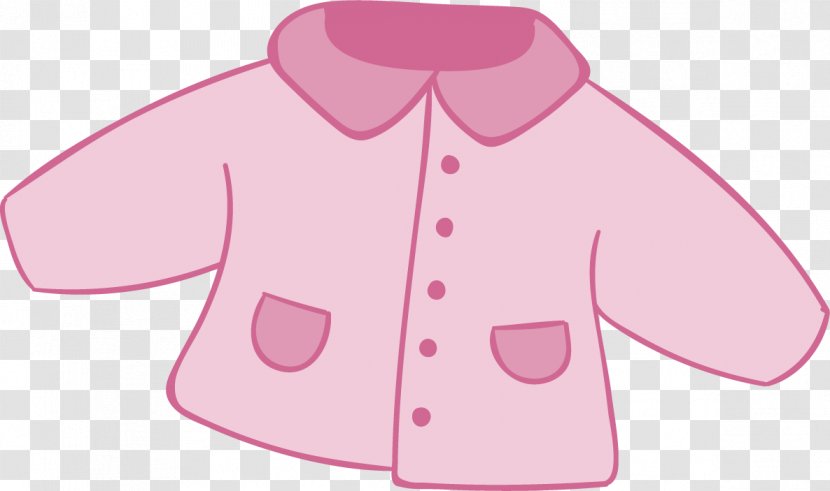 Pink Cotton Textile - Joint - Baby Coat Transparent PNG