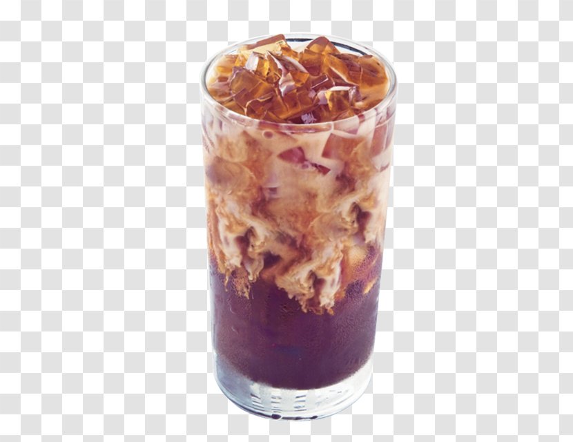Iced Tea Milk Drink Bubble - Menu - Pearl Transparent PNG