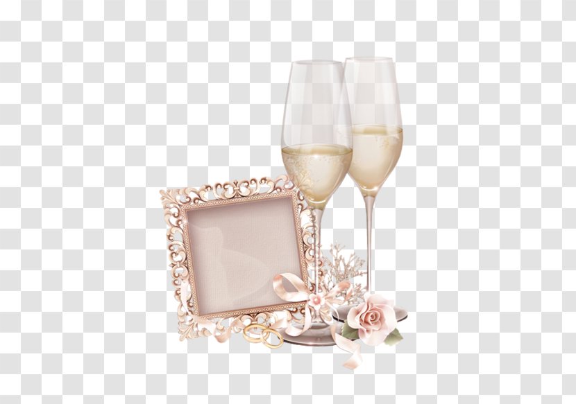 Champagne Glass Wine Rosxe9 - Film Frame - Rose Glasses Frames Transparent PNG