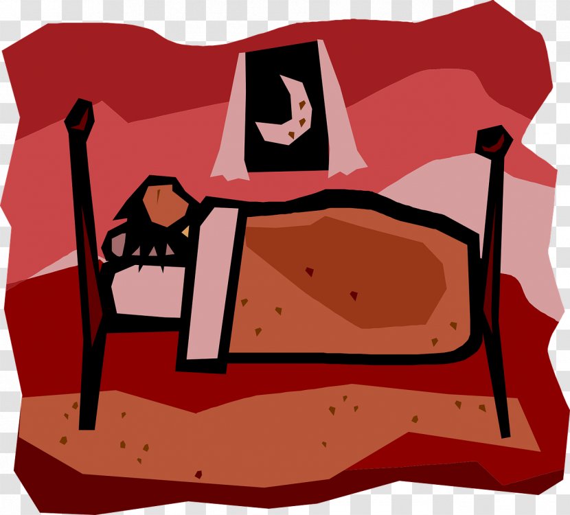Sleep Cartoon Person Clip Art - Silhouette - Good Night Transparent PNG