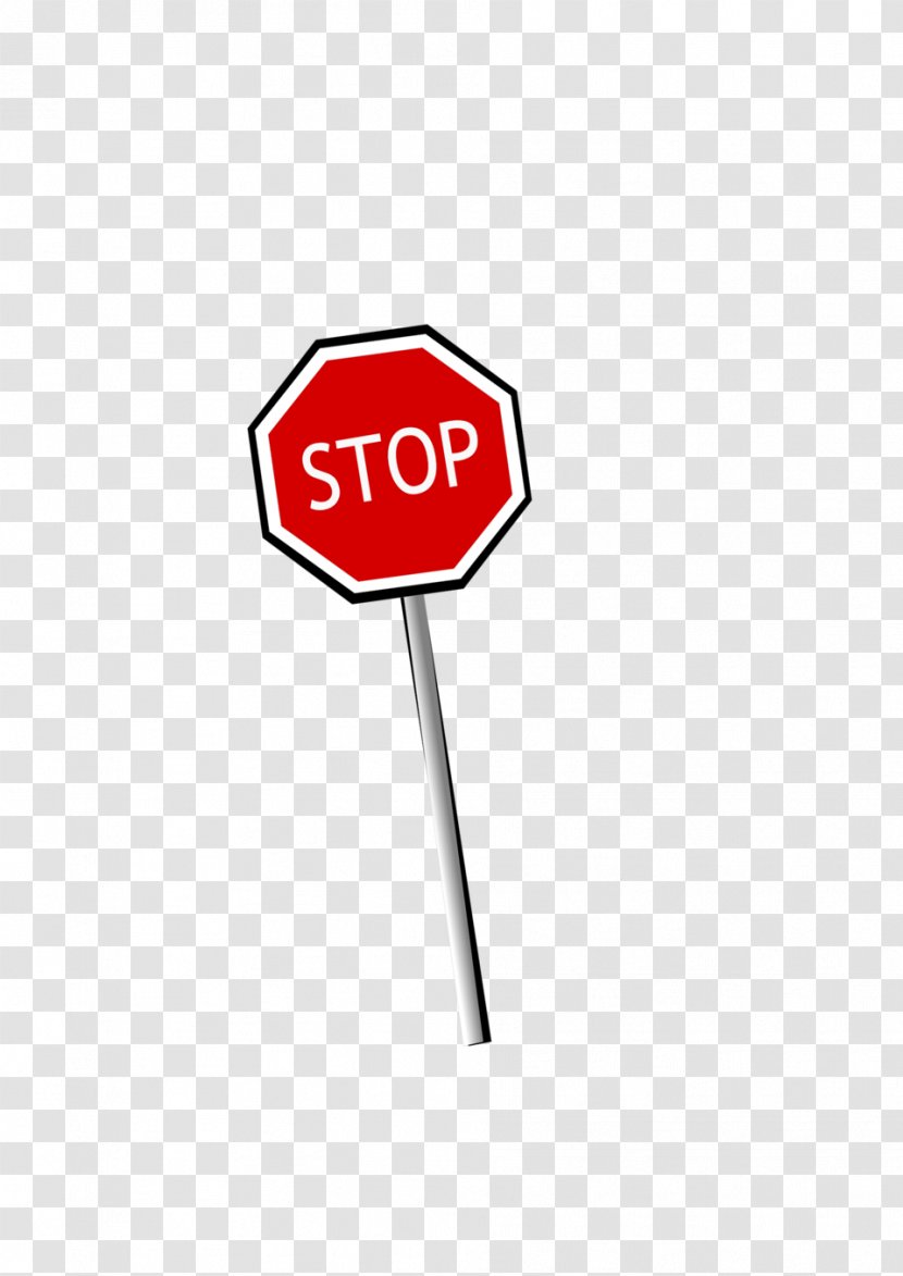 Logo Brand - Red - Sign Stop Transparent PNG