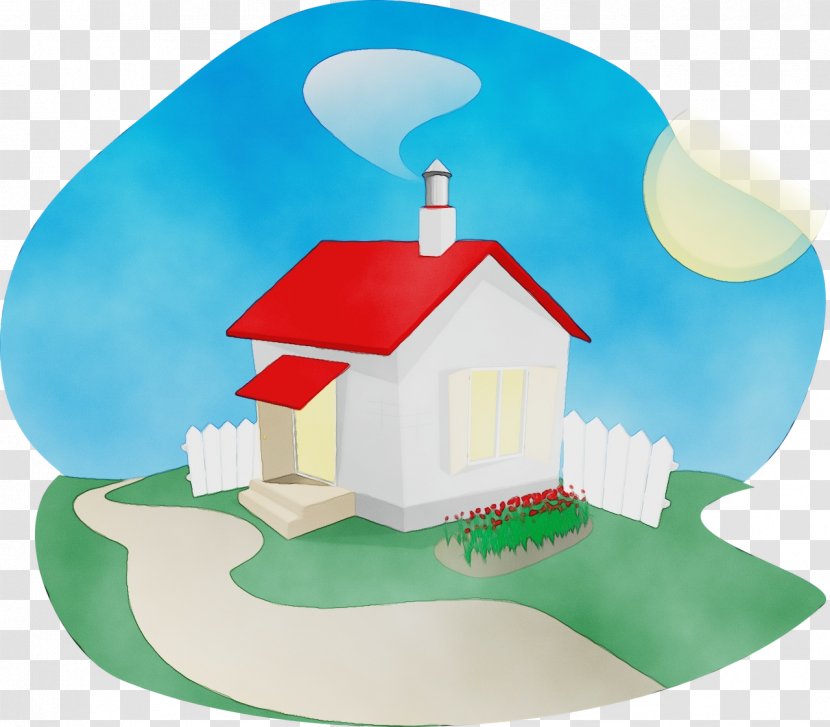 Real Estate Background - Cartoon - Fictional Character Home Transparent PNG