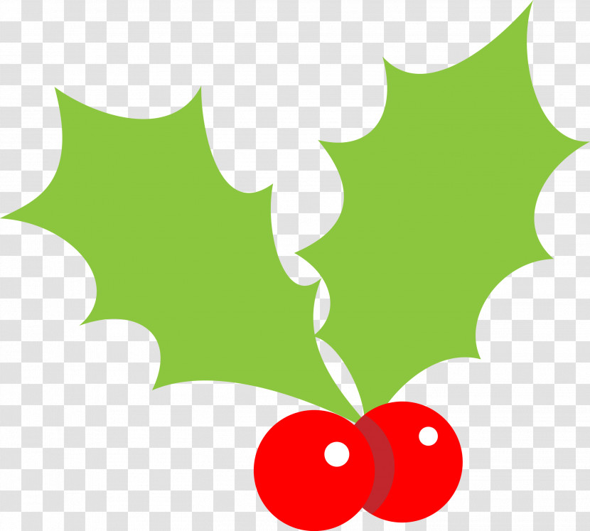 Holly Christmas Christmas Ornament Transparent PNG