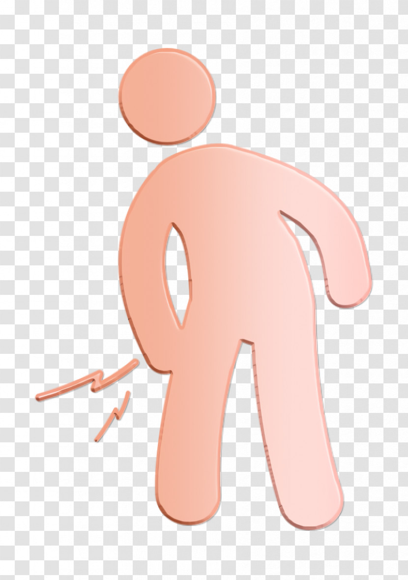 Humans Icon Hurt Icon Men With Knee Pain Icon Transparent PNG