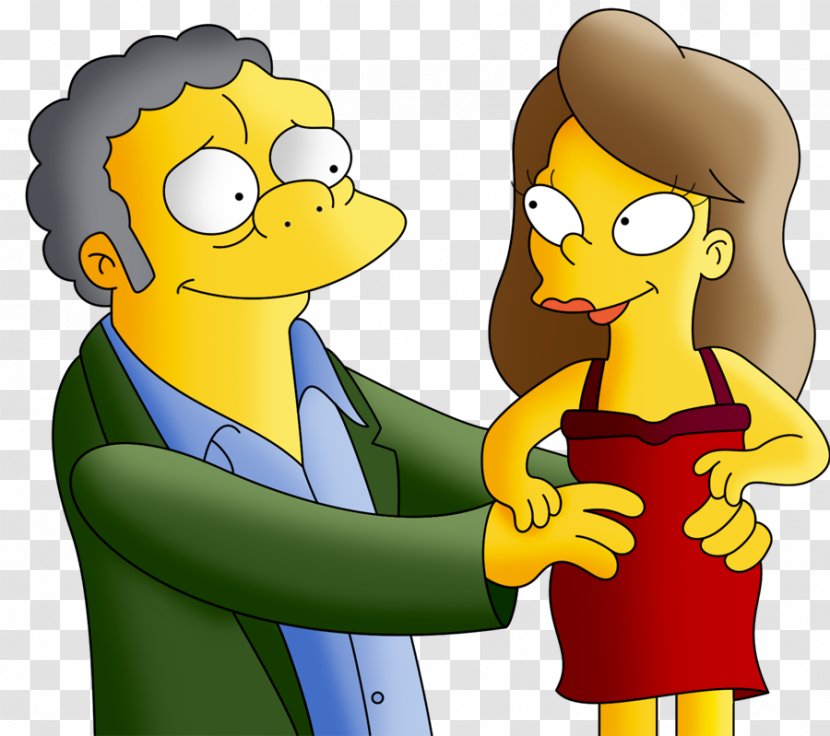 Moe Szyslak Ned Flanders Eeny Teeny Maya Bart Simpson The Simpsons - Flower - Season 9Bart Transparent PNG