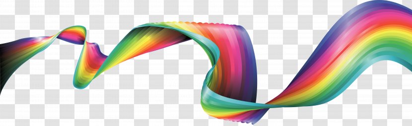 Rainbow Photography Ribbon - Color Transparent PNG