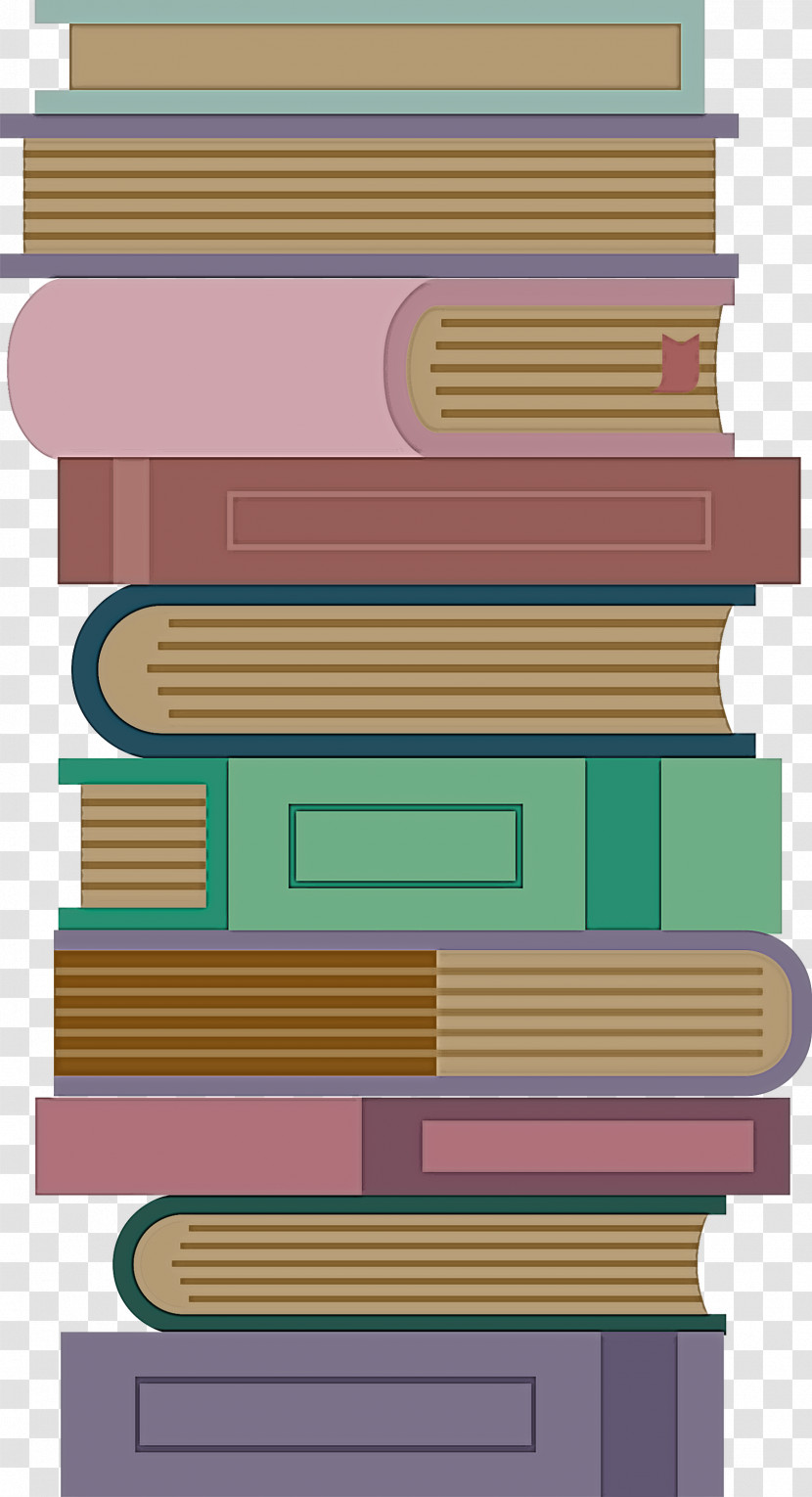 Stack Of Books Books Transparent PNG