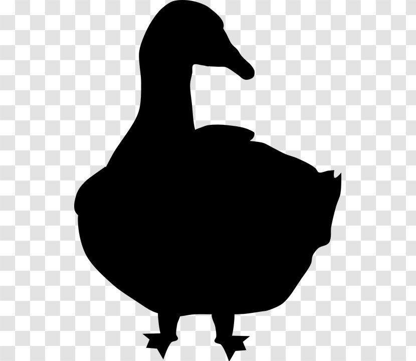 Goose Silhouette Clip Art - Beak Transparent PNG