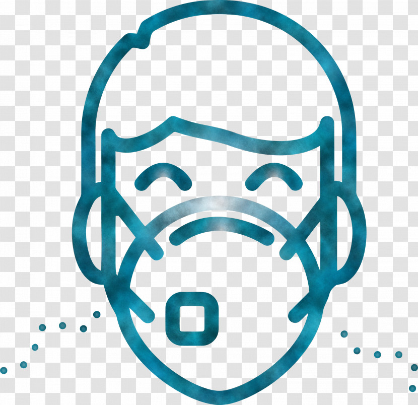 Man With Medical Mask Corona Virus Disease Transparent PNG