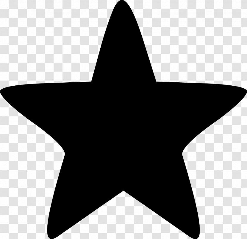 Shape Clip Art - Black And White - Shining Stars Transparent PNG