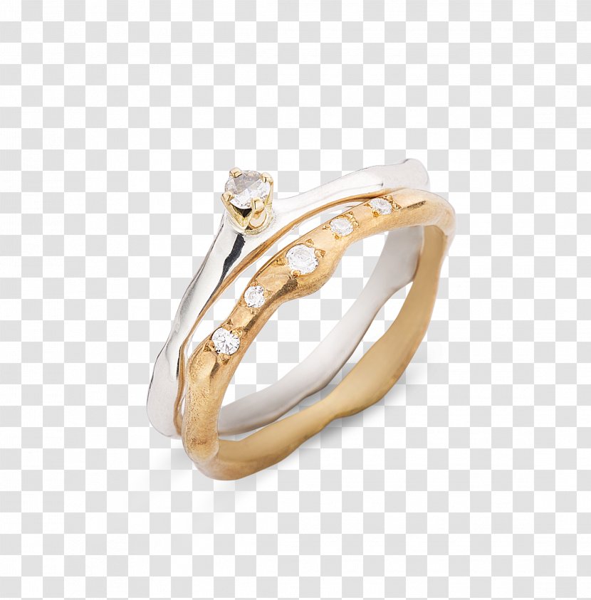 Wedding Ring Engagement Białe Złoto Transparent PNG