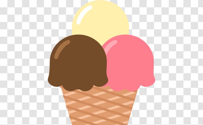 Ice Cream Cones Dessert Food Vanilla - Cone - Desserts Transparent PNG
