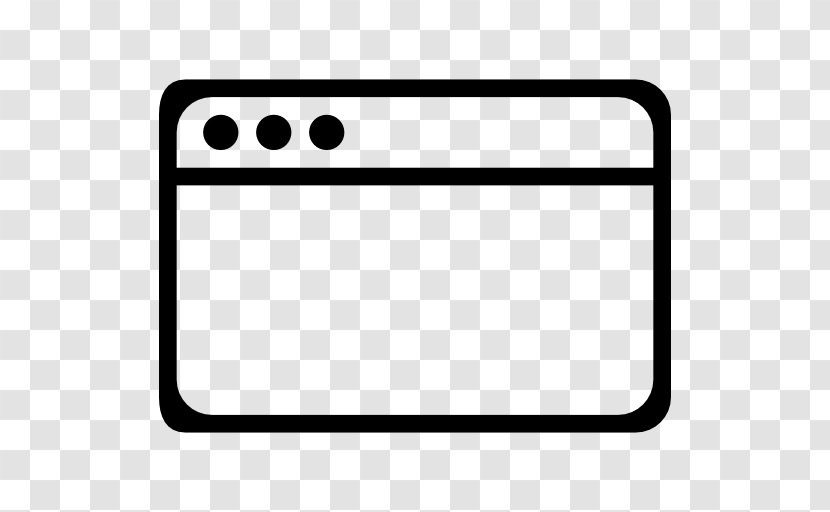 Web Browser Window - Button Transparent PNG