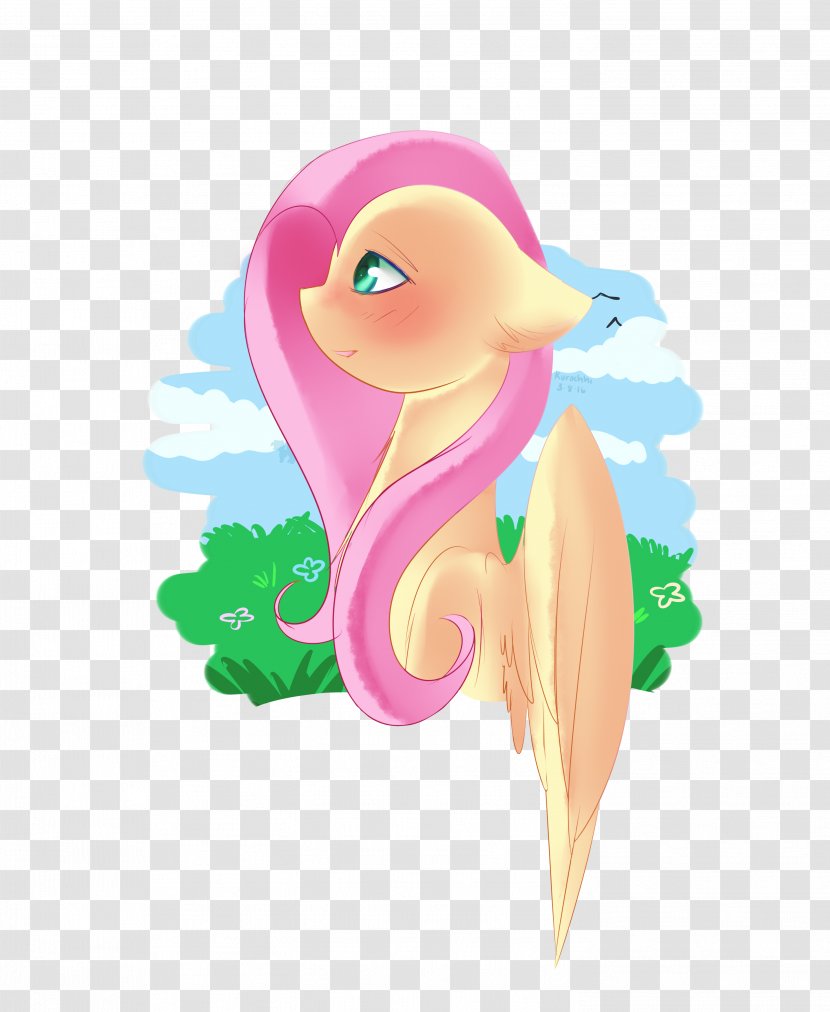 Fluttershy Drawing Pony Sketch - My Little Friendship Is Magic - Colo Transparent PNG