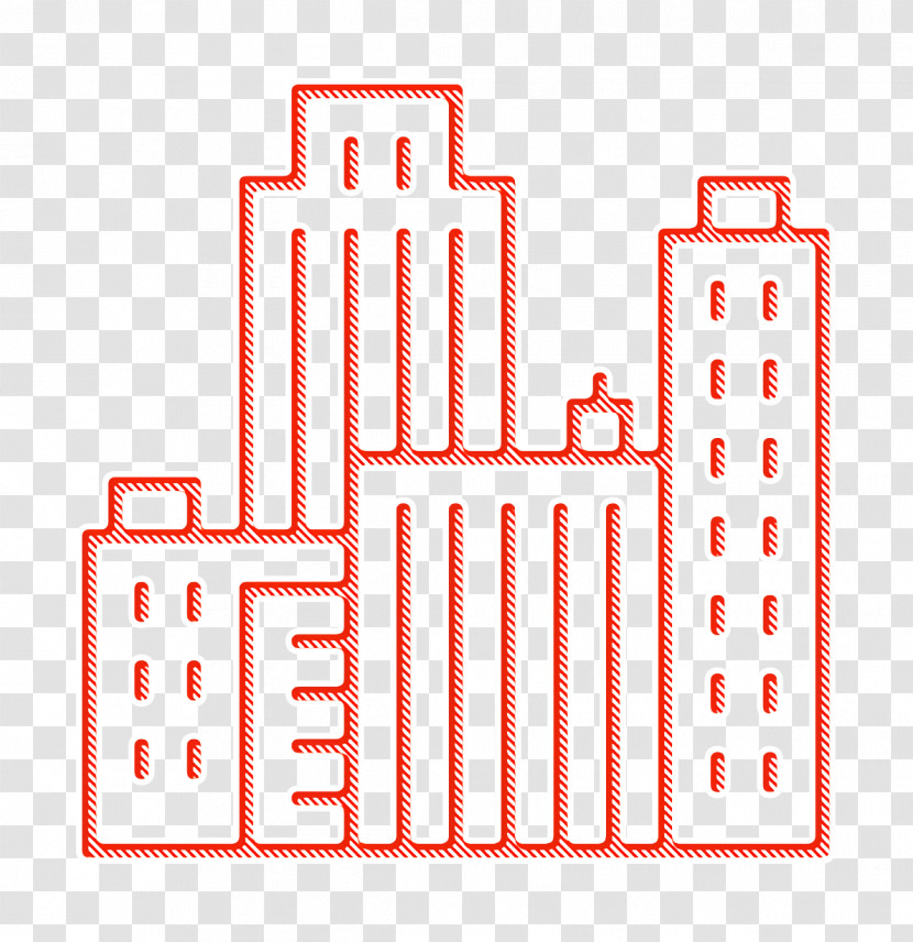 Cityscape Icon Town Icon Real Estate Icon Transparent PNG