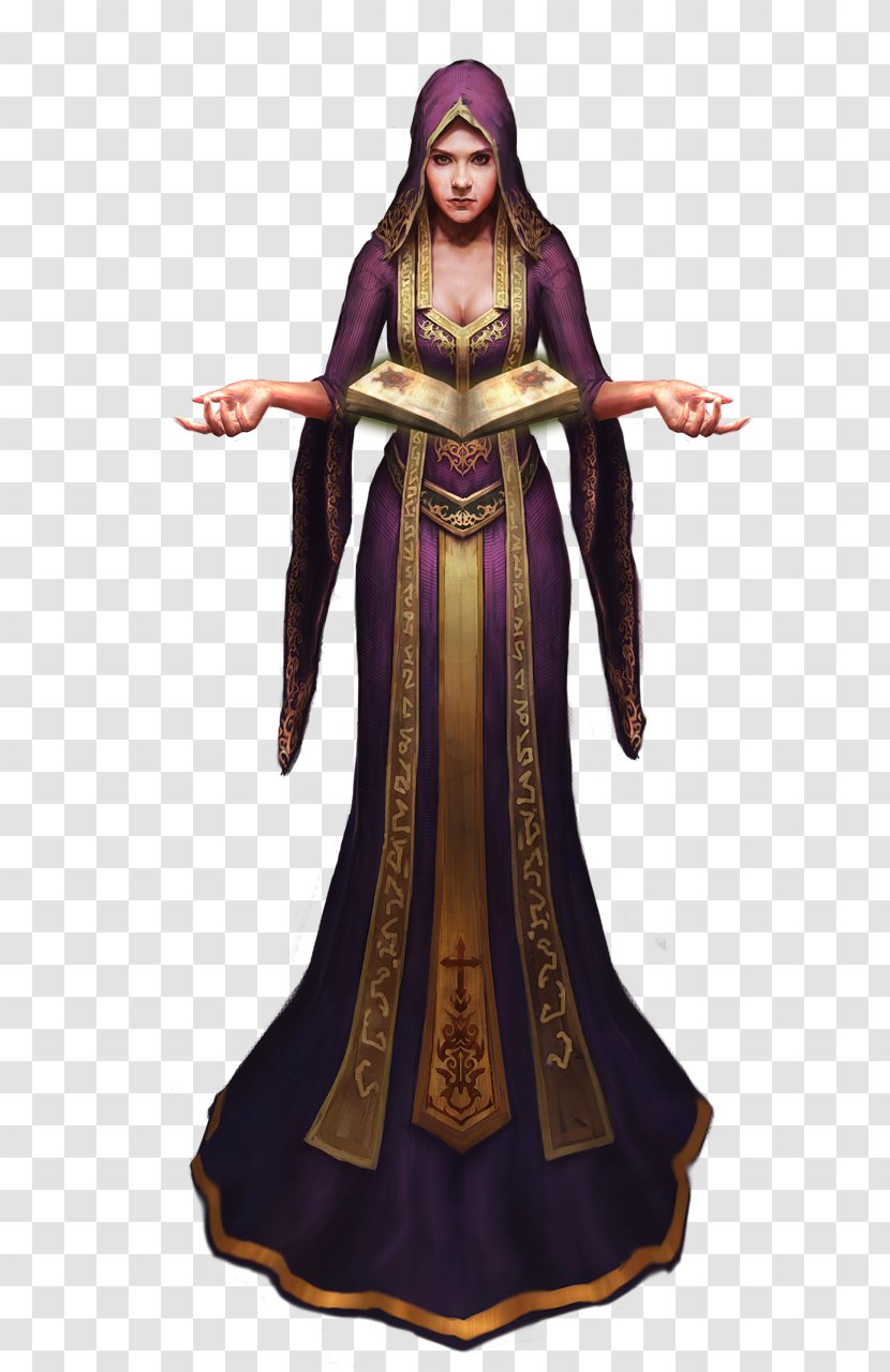 Character Hero Fantasy Concept Art Robe - Fictional - Heroes Of Might And Magic Transparent PNG