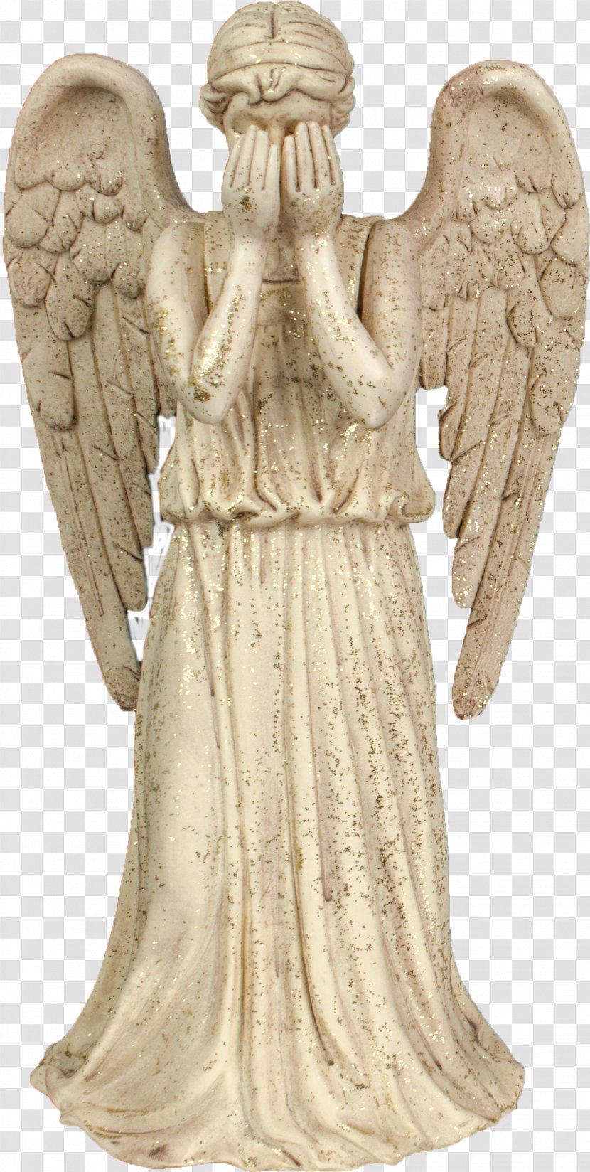 Tree-topper Christmas Ornament Weeping Angel - Star Of Bethlehem - Angels Transparent PNG