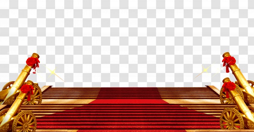 Poster - Recreation - Salute Festive Red Carpet Transparent PNG