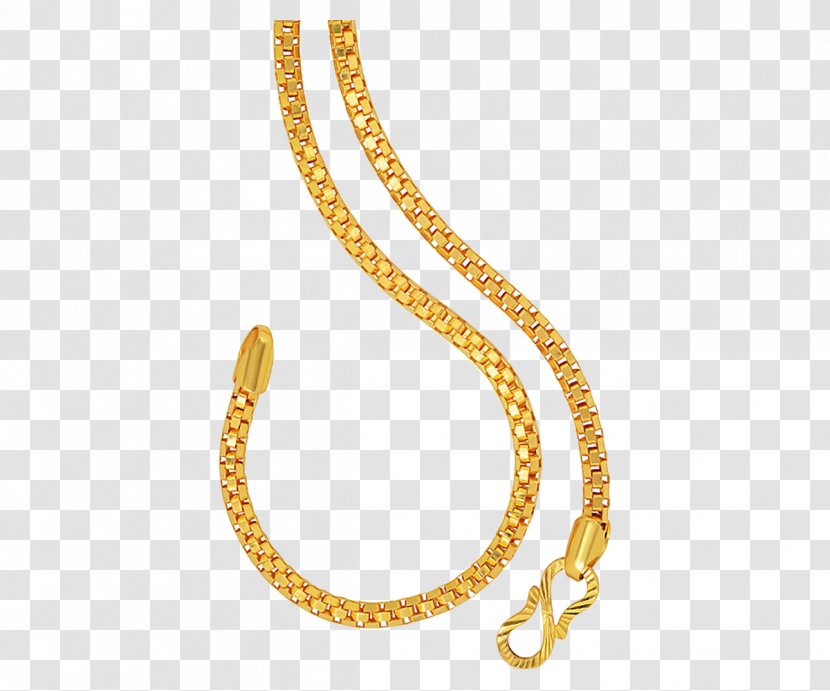 Jewellery Chain Necklace Gold Jewelry Design Transparent PNG