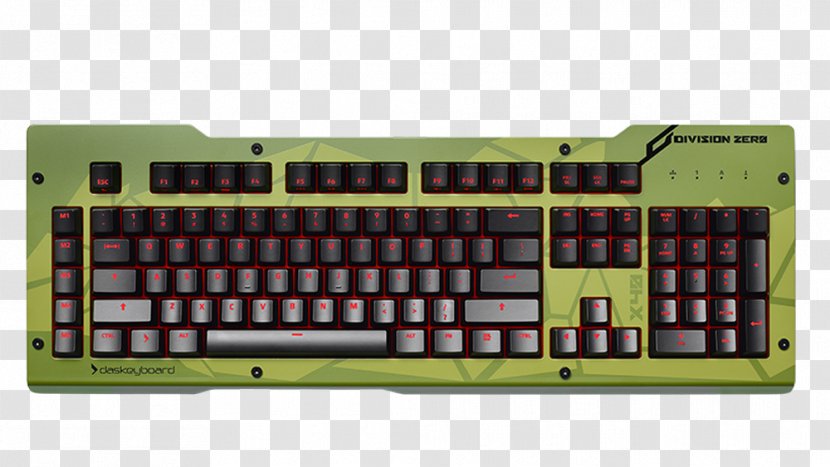 Computer Keyboard Das X40 Tom Clancy's The Division 4 Professional For Mac - Component Transparent PNG
