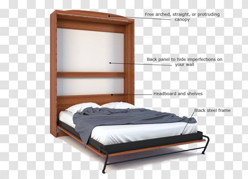 Bed Frame Mattress Wood Transparent PNG