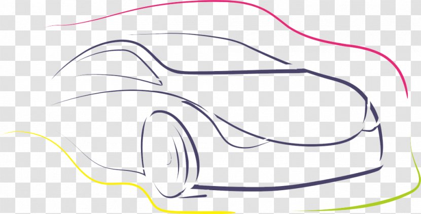 Car Design Clip Art Product Sedan - Cartoon - 9027s Transparent PNG