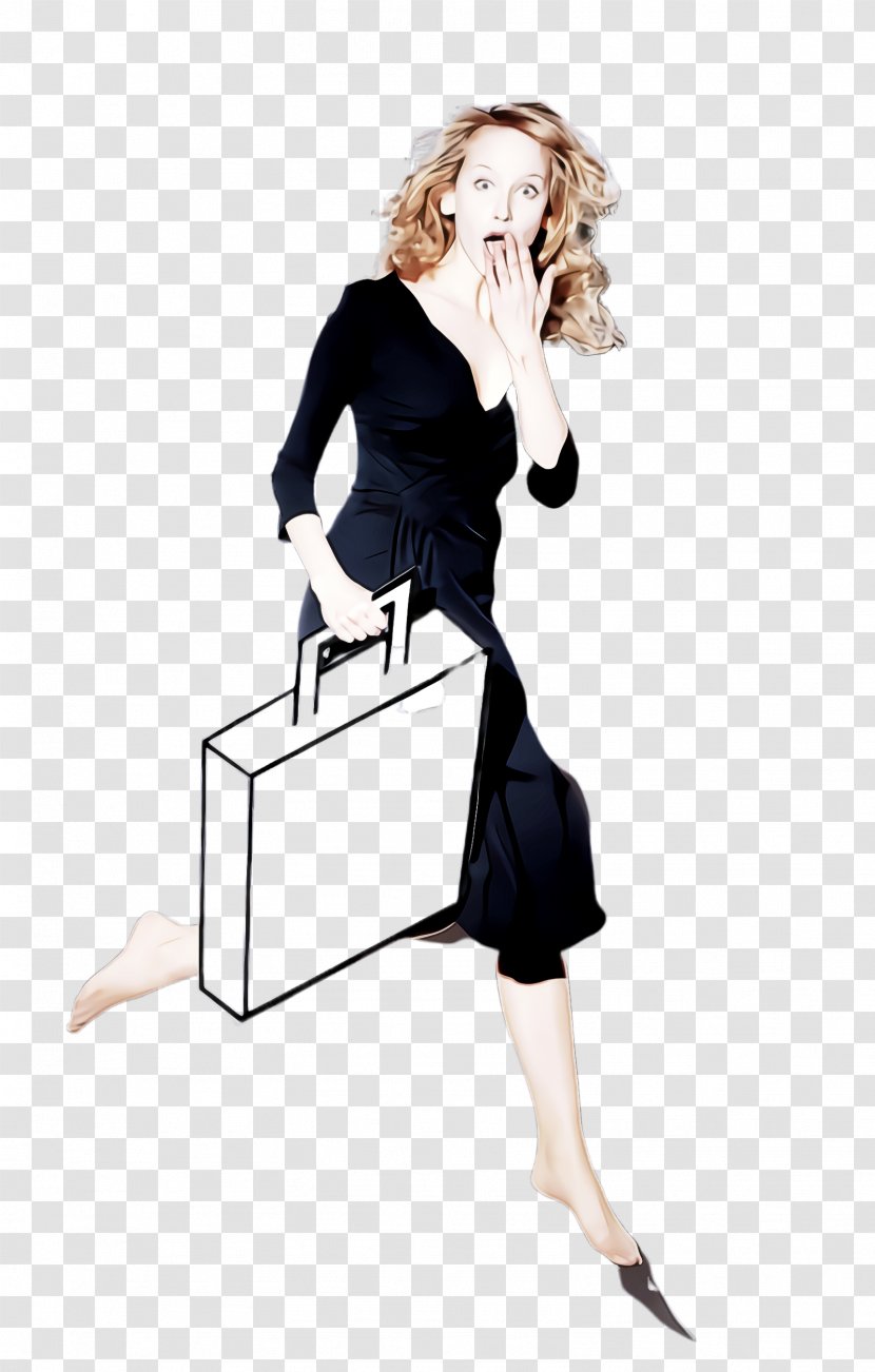 Standing Cartoon Bag Leg Luggage And Bags - Handbag - High Heels Transparent PNG