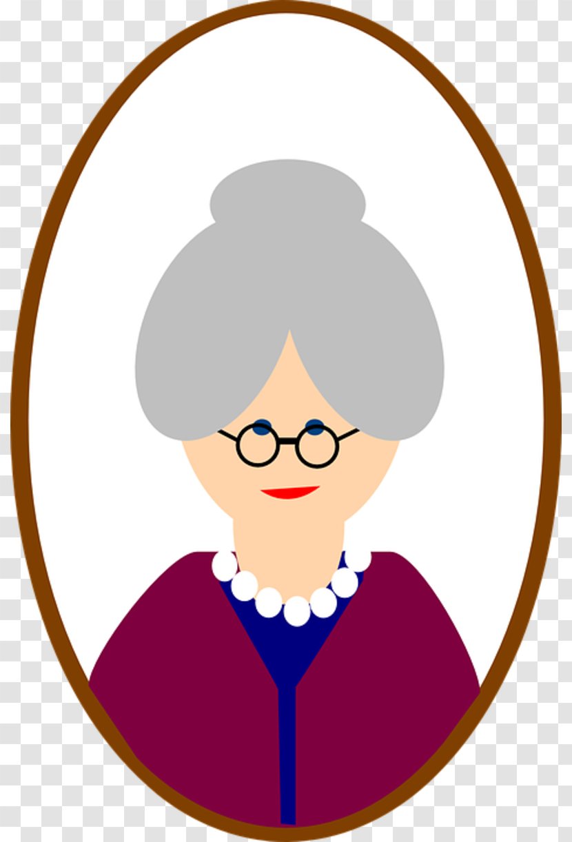 Grandmother Woman Cartoon Child Clip Art - Tree Transparent PNG