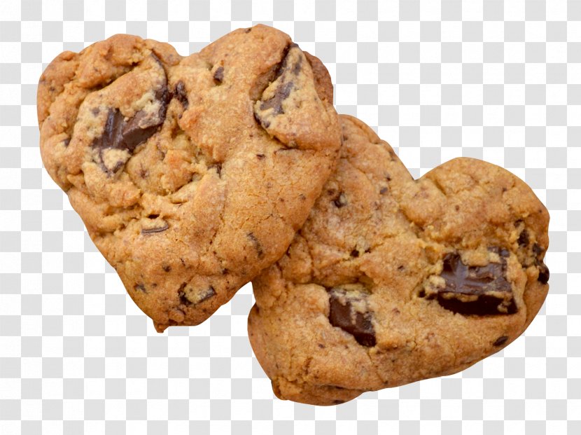 Chocolate Chip Cookie HTTP Peanut Butter - Baked Goods - Heart Transparent PNG
